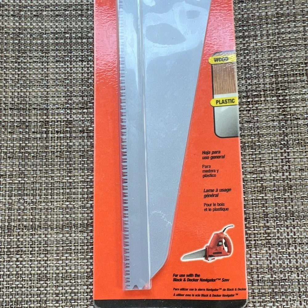 BLACK & DECKER NaviGator General Purpose Blade 74-591 Steel for Wood & Plastic